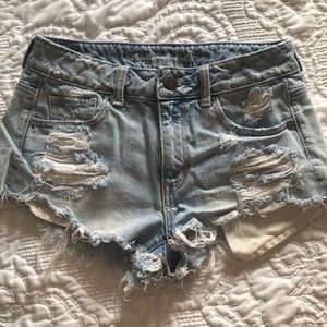 American Eagle Denim Cut-Off Shorts